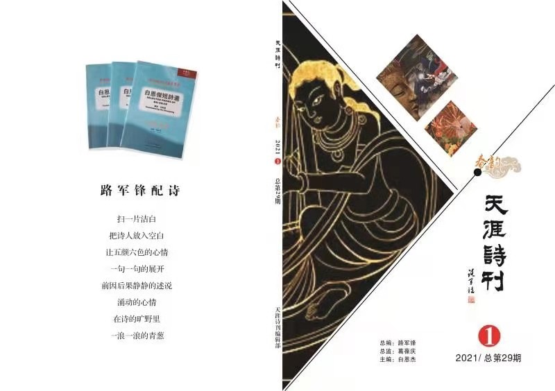 《天涯詩刊》2021年/總第21期目錄