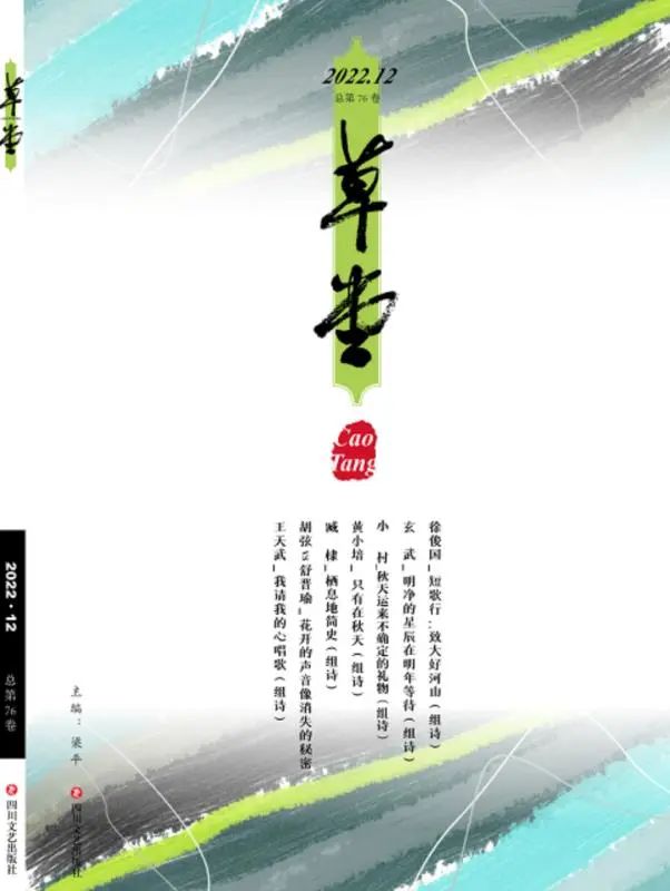 《草堂》詩刊2022年第12卷目錄