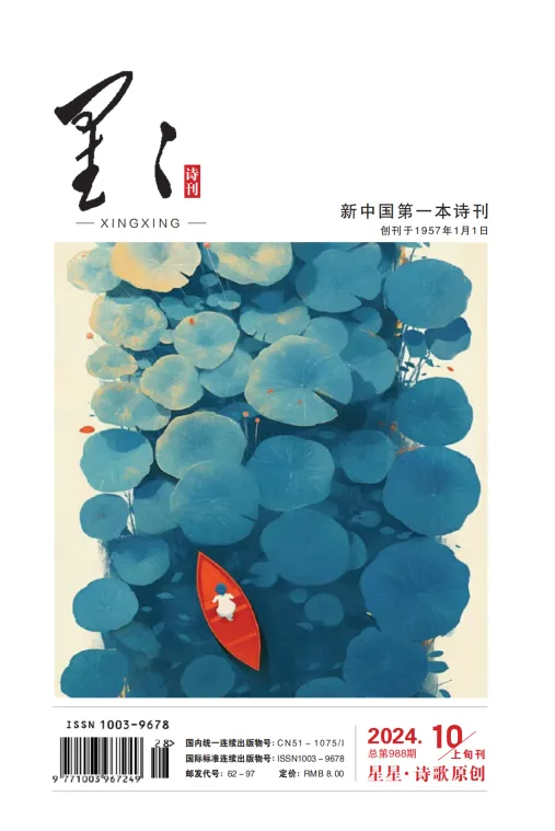 《星星·詩(shī)歌原創(chuàng)》2024年10期目錄